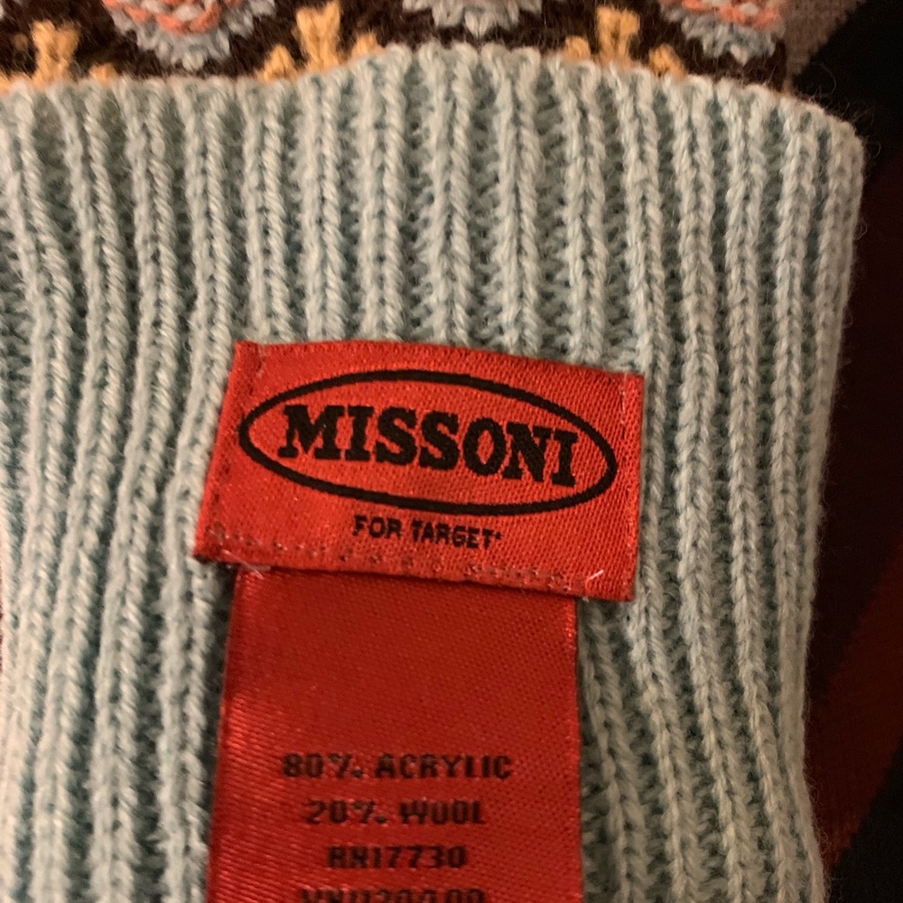 Missoni for Target Zig Zag Gloves - Picture 5 of 5